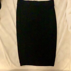 NWT. Marine Layer Black Pencil Skirt. Size S.
